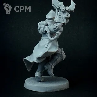Описание картинки mechanized commissar от Brother Vinni по цене 492руб | Свободный Рынок Миниатюр - СРМ