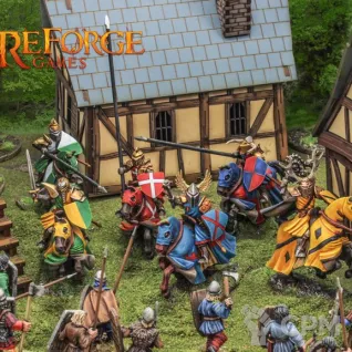 Описание картинки Albion's Knights (Fireforge Games) от MiniaturesFAN по цене 3 300руб | Свободный Рынок Миниатюр - СРМ