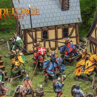 Описание картинки Albion's Knights (Fireforge Games) от MiniaturesFAN по цене 3 300руб | Свободный Рынок Миниатюр - СРМ