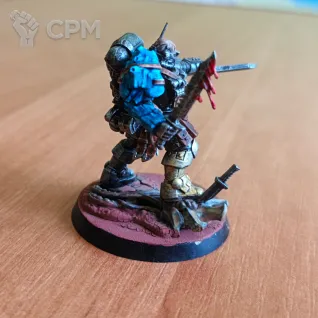 Описание картинки Lieutenant with combi weapon от Imperial_Hydra по цене 1 000руб | Свободный Рынок Миниатюр - СРМ