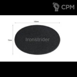 Описание картинки 105x70 mm OVAL BASE (1шт) от NEW-MINIATURES по цене 114руб | Свободный Рынок Миниатюр - СРМ