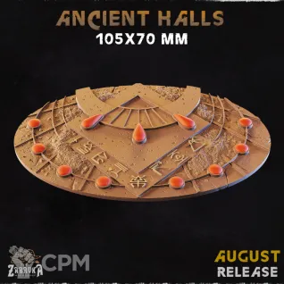 Описание картинки Ancient Halls Base 105x70мм от 3Д-Печка по цене 250руб | Свободный Рынок Миниатюр - СРМ
