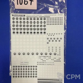 Описание картинки Mechanicum constructs transfer sheet #1067-17 от WakoLab (Origs) по цене 450руб | Свободный Рынок Миниатюр - СРМ