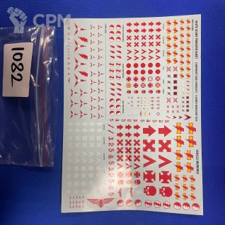 Описание картинки White scars transfer sheet #1082-17 от WakoLab (Origs) по цене 540руб | Свободный Рынок Миниатюр - СРМ