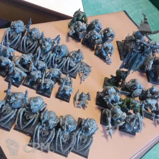 Описание картинки Orc &amp; Goblin Tribes Battalion (оригинал) от Xero по цене 6 200руб | Свободный Рынок Миниатюр - СРМ