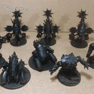 Описание картинки Армия Death Guard от projmad по цене 25 000руб | Свободный Рынок Миниатюр - СРМ