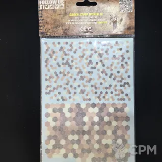 Описание картинки GSW Water slide decals: Hex desert camo от Akella по цене 1 200руб | Свободный Рынок Миниатюр - СРМ