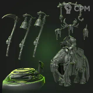 Описание картинки Harbinger of Decay. от Shizoface по цене 500руб | Свободный Рынок Миниатюр - СРМ