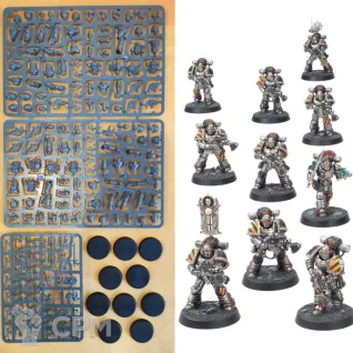 Описание картинки MKII Tactical Squad от aldger по цене 2 800руб | Свободный Рынок Миниатюр - СРМ