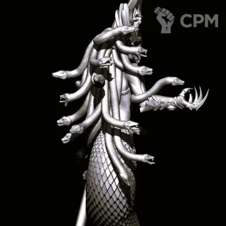 Описание картинки Bloodwrack Medusa от Магазин Альфария по цене 250руб | Свободный Рынок Миниатюр - СРМ