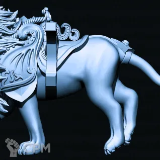 Описание картинки Lion Chariot of Chrace от Магазин Альфария по цене 900руб | Свободный Рынок Миниатюр - СРМ