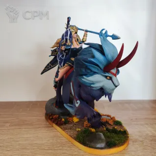 Описание картинки Мирана Mirana Dota 2 от Кира по цене 7 000руб | Свободный Рынок Миниатюр - СРМ