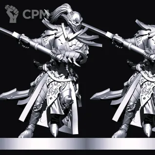 Описание картинки Har Ganeth Executioners unit (10 шт) от Магазин Альфария по цене 1 000руб | Свободный Рынок Миниатюр - СРМ