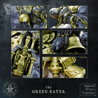 Описание картинки Greed Eater от Manufactorum76 по цене 750руб | Свободный Рынок Миниатюр - СРМ