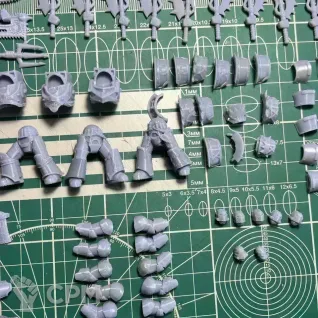 Описание картинки World Eaters Red Butchers от Recruiter по цене 1 500руб | Свободный Рынок Миниатюр - СРМ