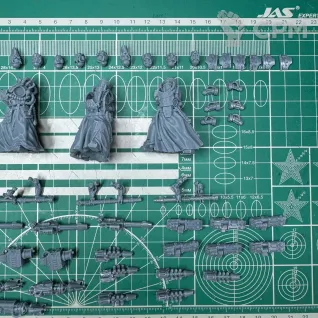 Описание картинки Mechanicum Myrmidon Secutors от Recruiter по цене 1 600руб | Свободный Рынок Миниатюр - СРМ