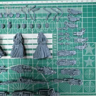Описание картинки Mechanicum Myrmidon Destructors от Recruiter по цене 1 600руб | Свободный Рынок Миниатюр - СРМ