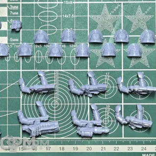 Описание картинки Dark Angels Interemptors от Recruiter по цене 1 500руб | Свободный Рынок Миниатюр - СРМ