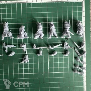 Описание картинки Astra Militarum Janissaries Squad от Recruiter по цене 1 350руб | Свободный Рынок Миниатюр - СРМ