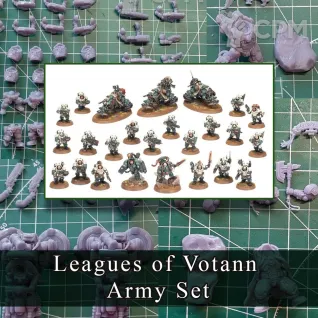 Описание картинки Leagues of Votann Army Set от SaJRa по цене 4 100руб | Свободный Рынок Миниатюр - СРМ