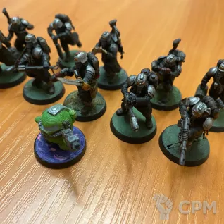 Описание картинки Death Korps Of Krieg от НаноОрк по цене 1 500руб | Свободный Рынок Миниатюр - СРМ