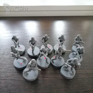 Описание картинки Clone troopers infantry от Dik42 по цене 2 000руб | Свободный Рынок Миниатюр - СРМ