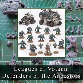 Описание картинки Leagues of Votann Defenders of the Ancestors от SaJRa по цене 5 300руб | Свободный Рынок Миниатюр - СРМ