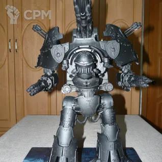 Описание картинки Warbringer Nemesis Titan от volkolok13 по цене 37 000руб | Свободный Рынок Миниатюр - СРМ