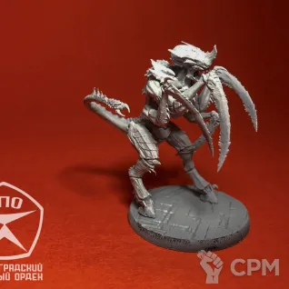 Описание картинки Воины Тиранидов/ Tyranid Warriors ХТХ от ЛИЭНГОЛ по цене 1 000руб | Свободный Рынок Миниатюр - СРМ