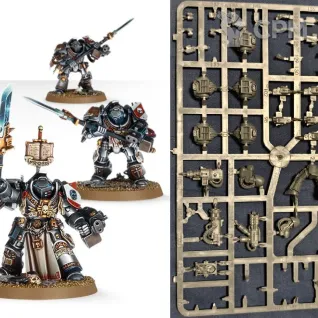 Описание картинки Grey Knights Brotherhood Terminator Squad / Paladins (оригинал) см описание от Barbara по цене 3 900руб | Свободный Рынок Миниатюр - СРМ