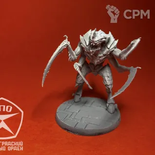 Описание картинки Воины Тиранидов/ Tyranid Warriors ХТХ от ЛИЭНГОЛ по цене 1 000руб | Свободный Рынок Миниатюр - СРМ