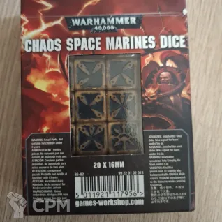 Описание картинки Chaos Space Marines Dice от Sarvus по цене 6 500руб | Свободный Рынок Миниатюр - СРМ
