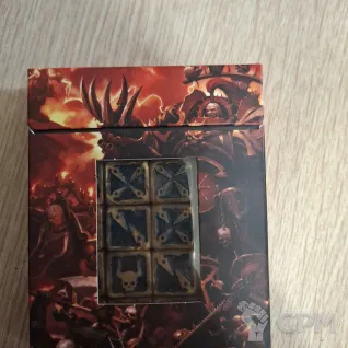 Описание картинки Chaos Space Marines Dice от Sarvus по цене 6 500руб | Свободный Рынок Миниатюр - СРМ