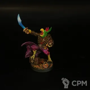 Описание картинки Аракокра-пират от Di_V_D по цене 750руб | Свободный Рынок Миниатюр - СРМ