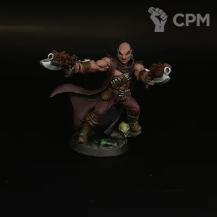 Описание картинки Разбойник-колдун от Di_V_D по цене 750руб | Свободный Рынок Миниатюр - СРМ