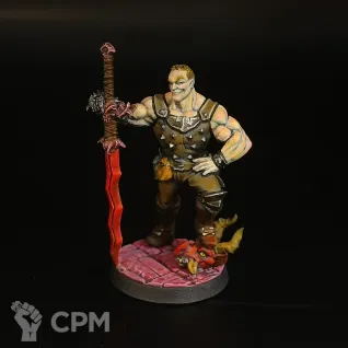 Описание картинки Воин от Di_V_D по цене 750руб | Свободный Рынок Миниатюр - СРМ