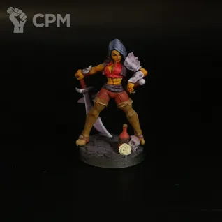 Описание картинки Разбойник от Di_V_D по цене 300руб | Свободный Рынок Миниатюр - СРМ