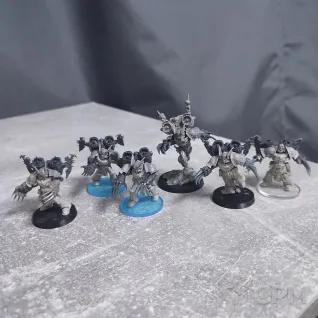 Описание картинки NIGHT LORD warp talons + chaos lord от Максимка по цене 1 999руб | Свободный Рынок Миниатюр - СРМ