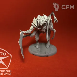 Описание картинки Воины Тиранидов/ Tyranid Warriors ХТХ от ЛИЭНГОЛ по цене 1 000руб | Свободный Рынок Миниатюр - СРМ