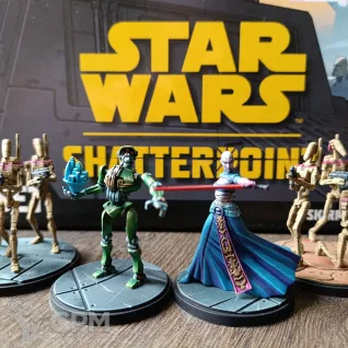 Описание картинки Star wars: Shatterpoint - Core Set от Dragar по цене 20 000руб | Свободный Рынок Миниатюр - СРМ