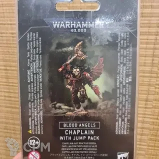 Описание картинки Blood Angels Chaplain with jump pack от User23858 по цене 4 000руб | Свободный Рынок Миниатюр - СРМ