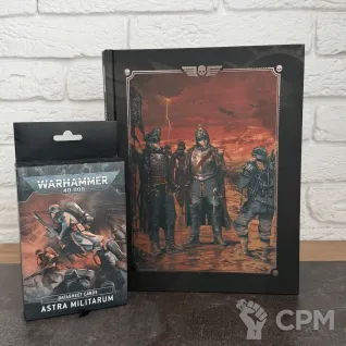 Описание картинки Кодекс Astra Militarum 10-й редакции и Astra millitarum: Datasheet Cards от AsieXt по цене 2 200руб | Свободный Рынок Миниатюр - СРМ