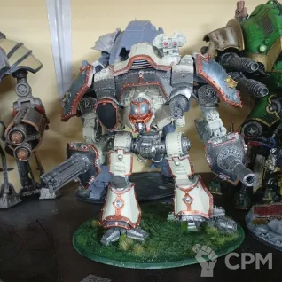 Описание картинки Knight Questoris Crusader (альт-модель, 3D-печать) от Mystery sHack по цене 6 500руб | Свободный Рынок Миниатюр - СРМ