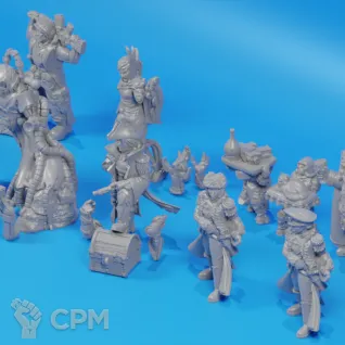 Описание картинки Rogue trader retinue от ULTRA_BRO по цене 120руб | Свободный Рынок Миниатюр - СРМ