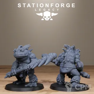 Описание картинки Bogkin Infantry от Manufactorum76 по цене 2 000руб | Свободный Рынок Миниатюр - СРМ