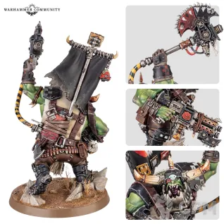 Описание картинки Warboss от aldger по цене 1 600руб | Свободный Рынок Миниатюр - СРМ