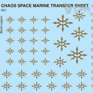Описание картинки Black Legion Transfer Sheet от aldger по цене 100руб | Свободный Рынок Миниатюр - СРМ