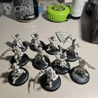 Описание картинки Blighted Nyss Hex Hunters (Хекс хантеры) от LeoEND по цене 1 000руб | Свободный Рынок Миниатюр - СРМ
