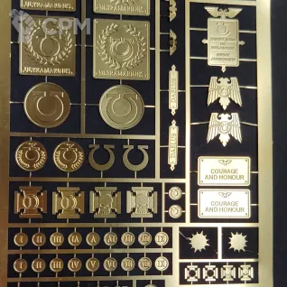 Описание картинки Фототравление Ultramarines от ССП по цене 1 900руб | Свободный Рынок Миниатюр - СРМ