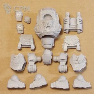 Описание картинки ALPHA LEGION CONTEMPTOR DREADNOUGHT от Plants vs Zombies по цене 1 190руб | Свободный Рынок Миниатюр - СРМ